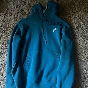 Teal Nike hoodie